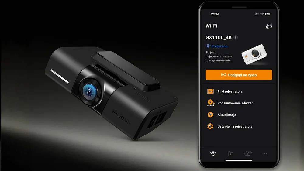 wideorejestrator finevu gx1100 4k